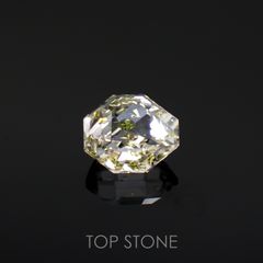 ◇カスタムカット◇オイルインクォーツ パキスタン産 0.42ct[221018530]5.1x4.2mm前後