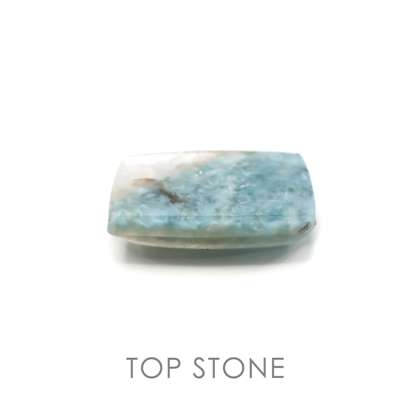 パライバクォーツ(宝石名ギラライト イン クォーツ) ブラジル産 6.98ct 識別済[210310285]15.2×11.2mm前後