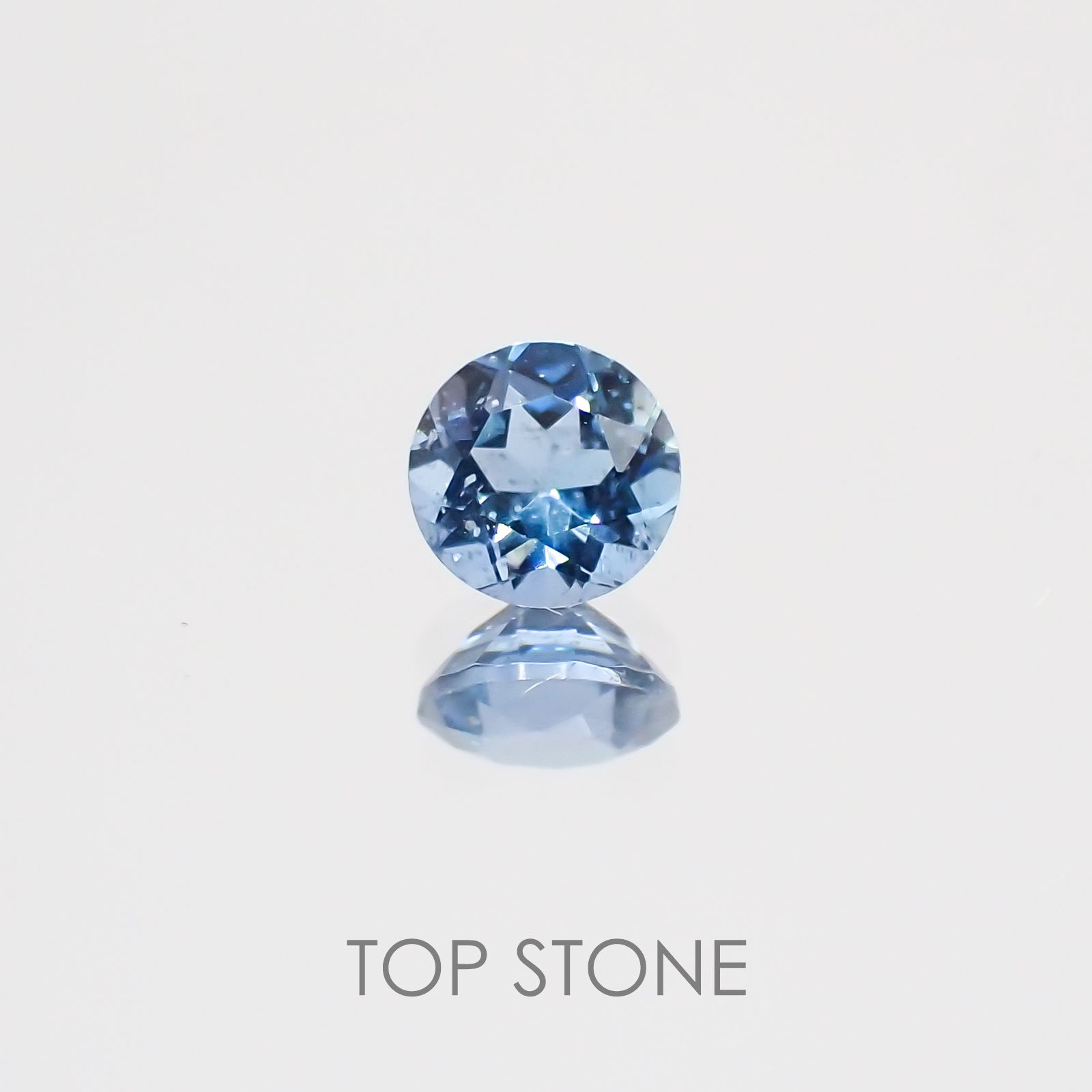 サンタマリア アクアマリン ブラジル・サンタマリア鉱山産 ルース 0.23ct[21029127]4×4mm前後 | TOP  STONE(トップストーン)