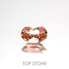 オレゴンサンストーン(宝石名ラブラドライト) アメリカ・オレゴン州産 0.58ct 識別済[20128875]6.5×4.5mm前後