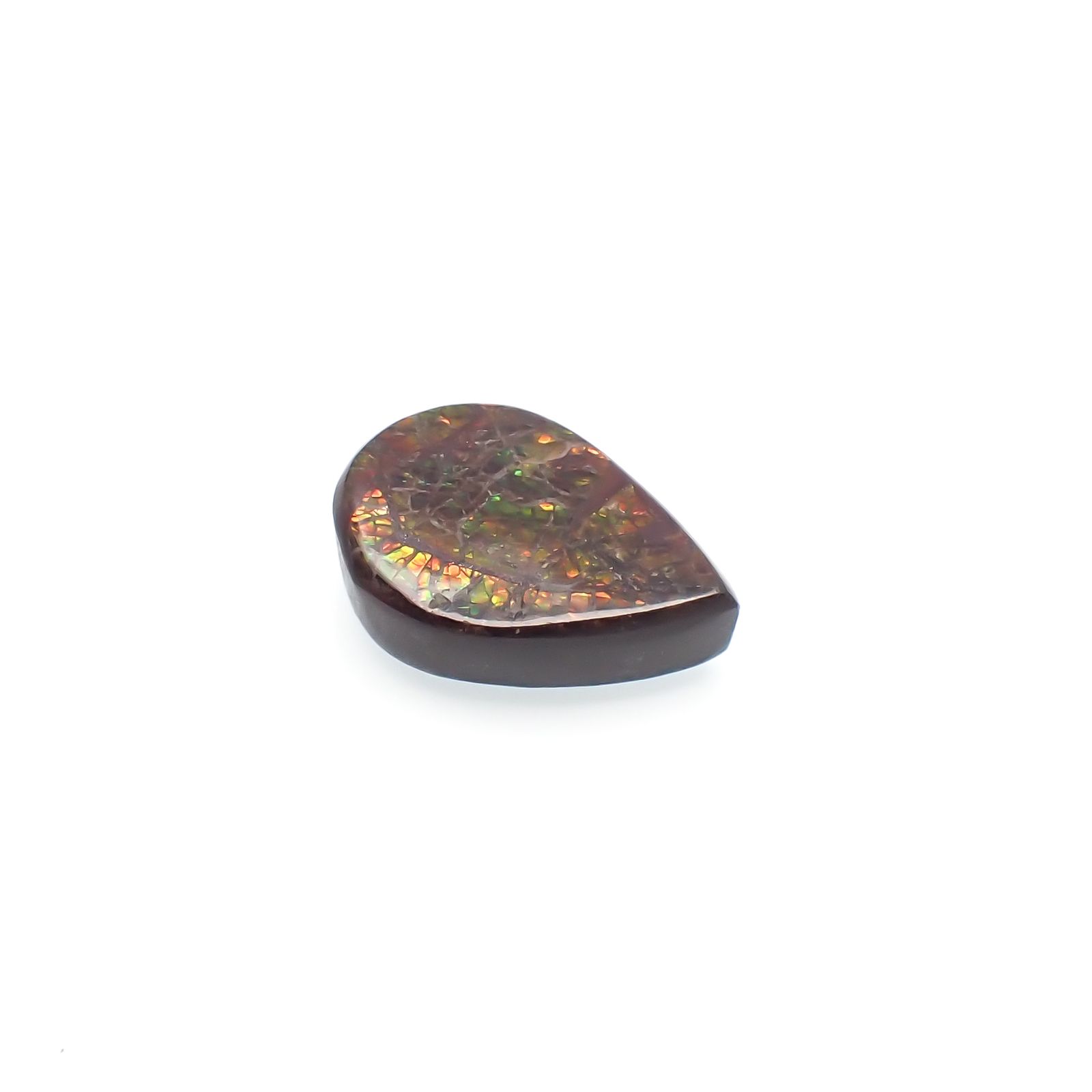 アンモライト トリプレット カナダ産 4.32ct[230823110]12.8x8.8mm前後
