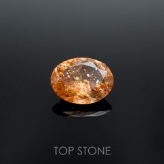 イリュージョンサンストーン インド産 1.62ct[221219257]9.1x7.1mm前後
