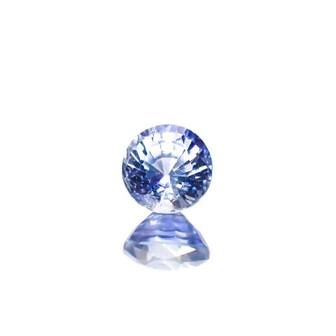 アイスブルーサファイア スリランカ産 0.45ct[240828655]4.3x4.3mm前後