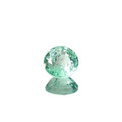 パステルカラーエメラルド コロンビア産 0.58ct[240225945]5.4x5.4mm前後