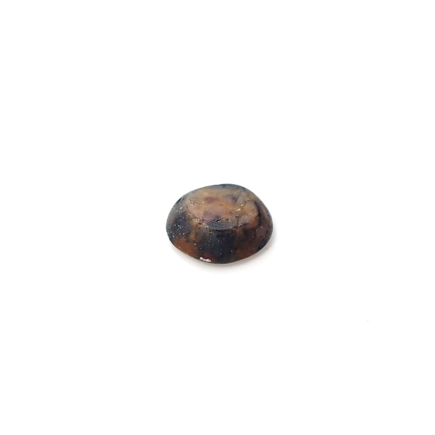 トラピッチェサファイア 原石スライス磨き ビルマ産 0.40ct [250830984]4.9x4.7mm前後