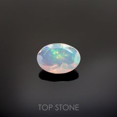 エチオピアオパール(宝石名オパール)エチオピア産 0.56ct 識別済[220114781]7.9x6mm前後