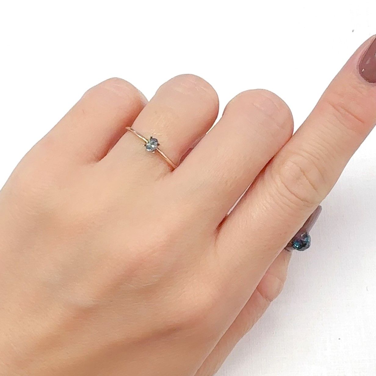 アレキサンドライト ブラジル産/EmeraldMains社製 0.11ct[240527588]3.6x2.5mm前後