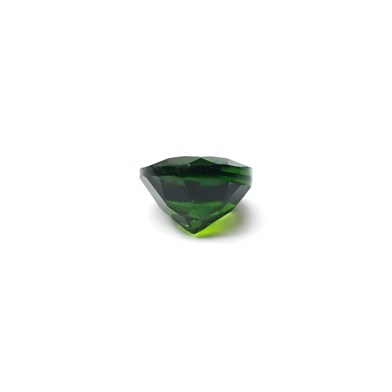 クロムダイオプサイド(宝石名クロム・ダイオプサイド)ロシア産 識別済 0.60ct / 5.1x5.1mm前後 [260432096]
