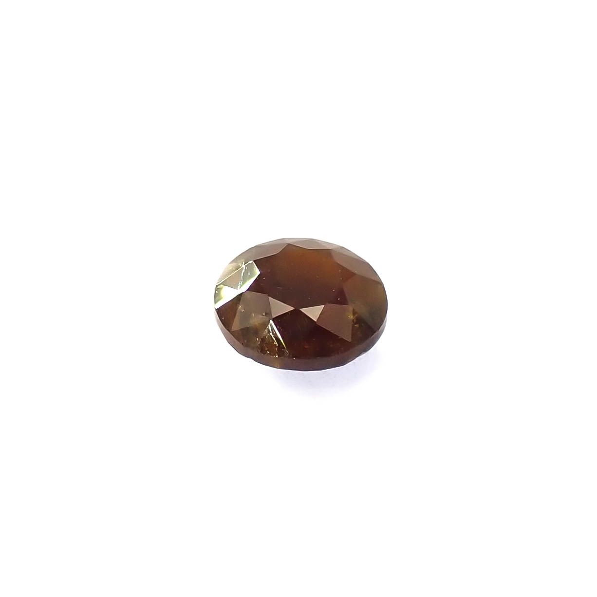 レインボーガーネット 日本・奈良県産 0.73ct[240125523]5.4x5.2mm前後