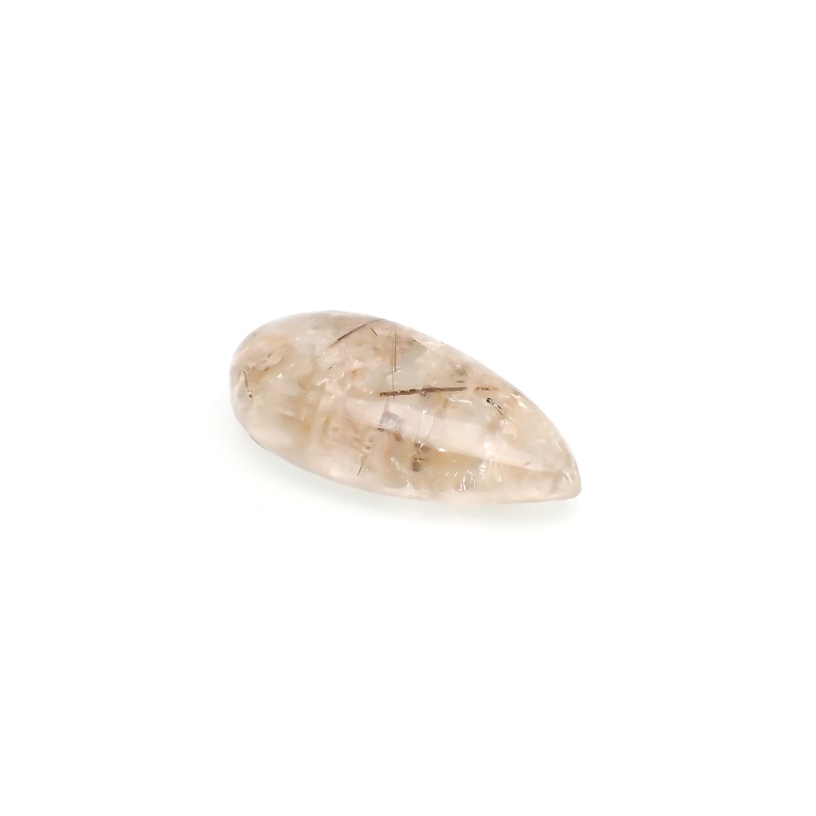 ホワイトガーデンクォーツ ブラジル産 27.65ct[230722651]30.2x15.9mm前後