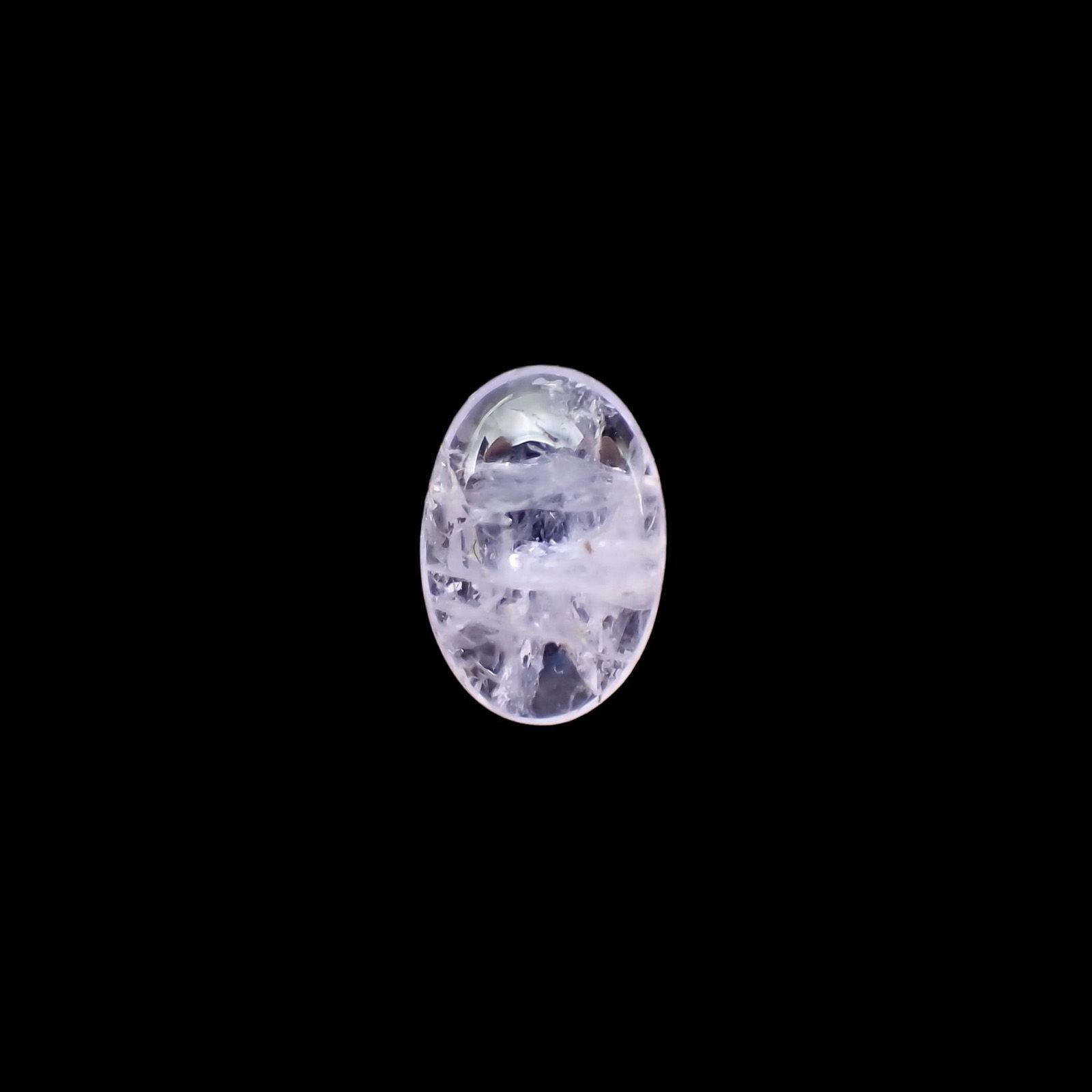 ハックマナイト(宝石名ハックマナイト)アフガニスタン産 識別済 0.91ct / 8.4x5.7mm前後 [220114028]