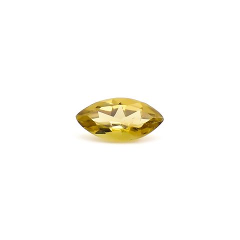イエロートルマリン(宝石名トルマリン)ナイジェリア産 識別済 0.59ct / 8x4.2mm前後 [260933191]