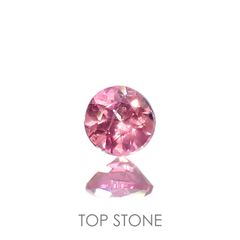 ピンクサファイア(宝石名サファイア)タンザニア・ウィンザー産 0.22ct 識別済[220616162]3.4x3.3mm前後