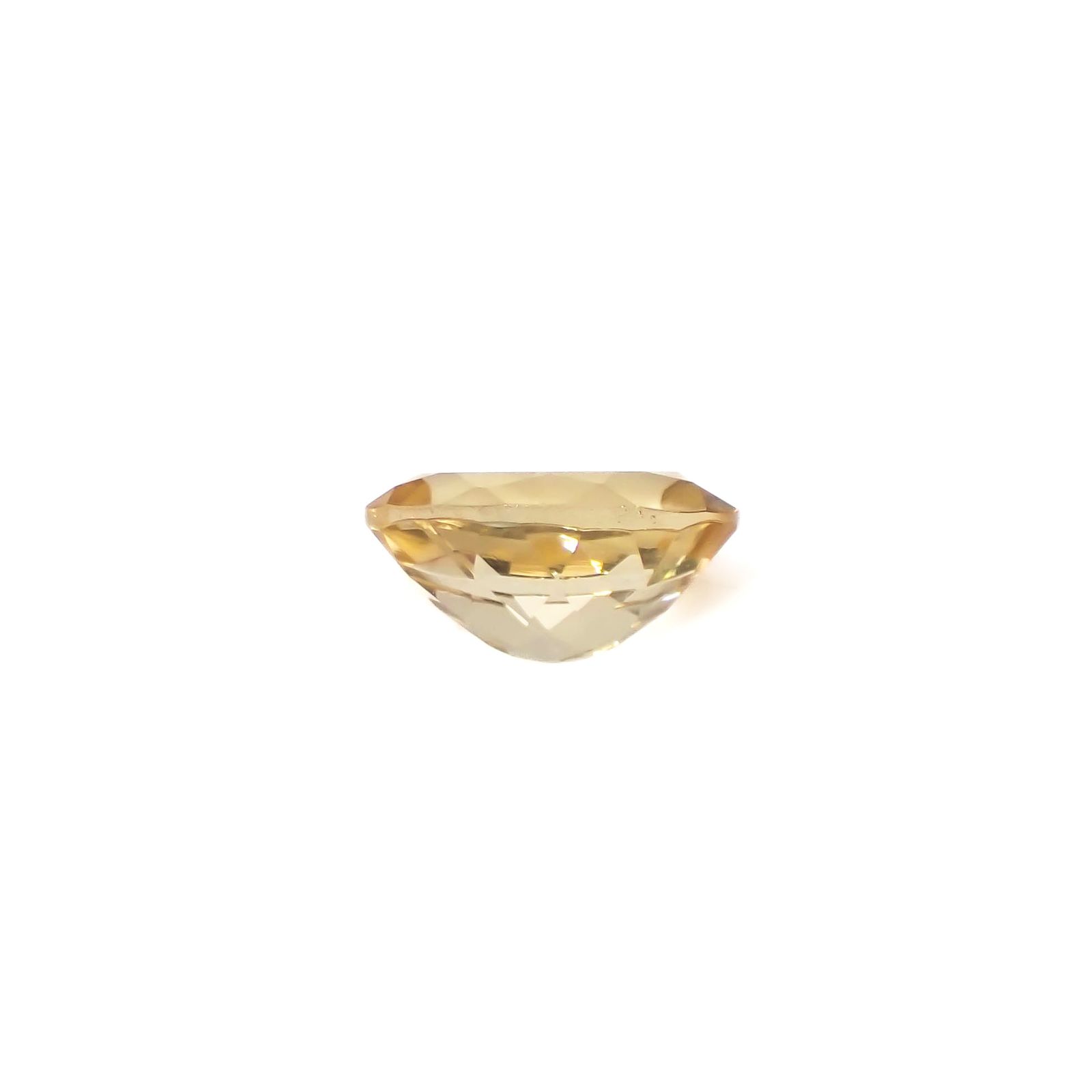イエローベリル(宝石名イエロー・ベリル)ブラジル産 1.16ct 識別済[250329989]8x6.1mm前後