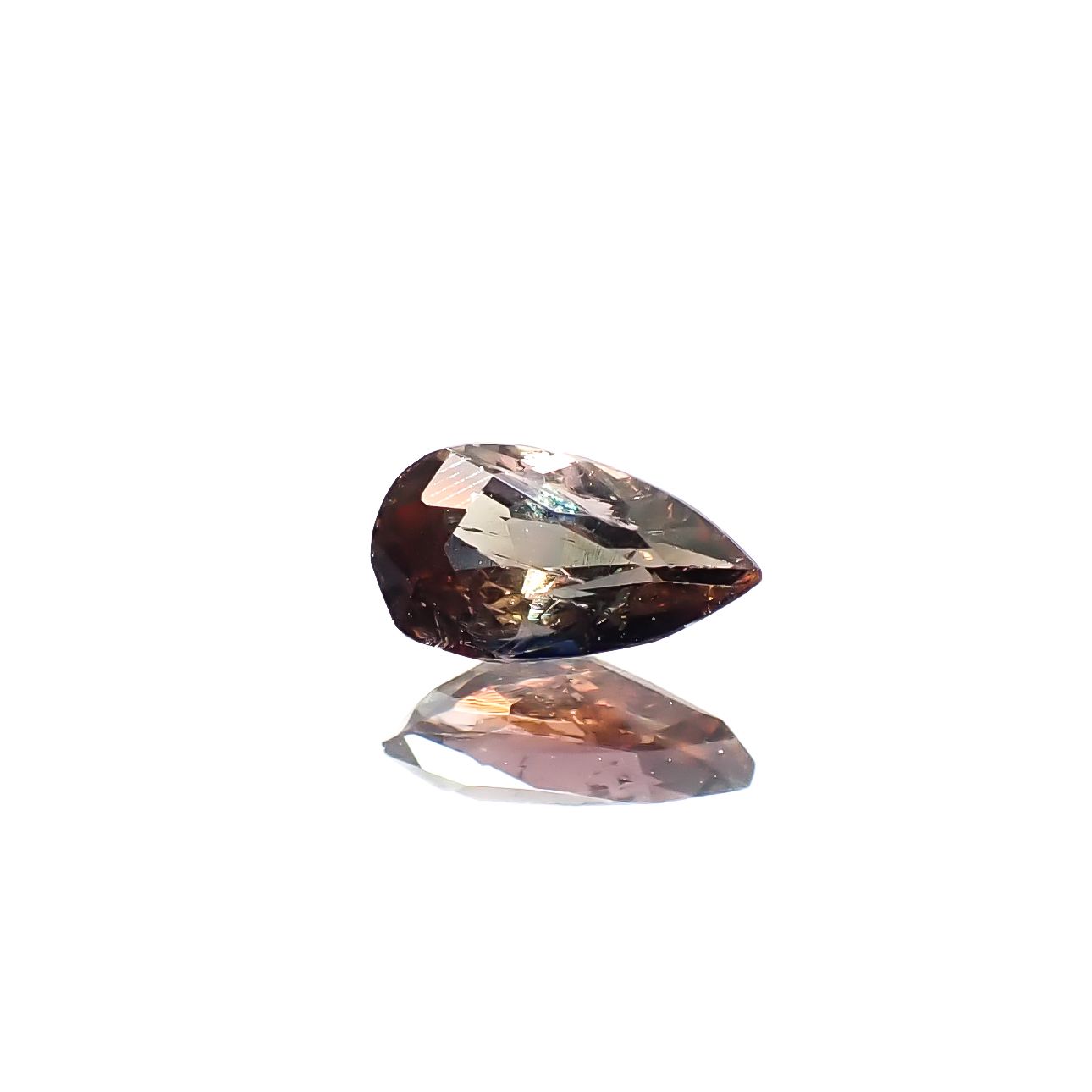 ブルーティントアキシナイト パキスタン産 0.29ct [241229597]5.9x3.2mm前後