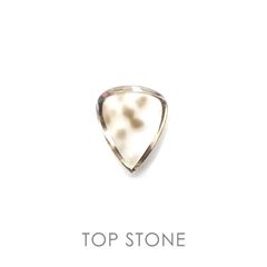 ダルメシアンクォーツ(宝石名ラジエーション・ダメージ・クォーツ) ブラジル産 22.67ct 識別済[20095867]28.4×23.1mm前後