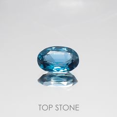 オーシャンブルーカイヤナイト ネパール産 ルース 0.54ct[210711421]6.2×4.1mm前後