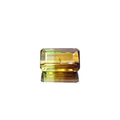 バイカラースフェーン(宝石名バイカラー・スフェーン)マダガスカル産 2.793ct ソ付(彩珠)[240628195]10.1x6.2mm前後