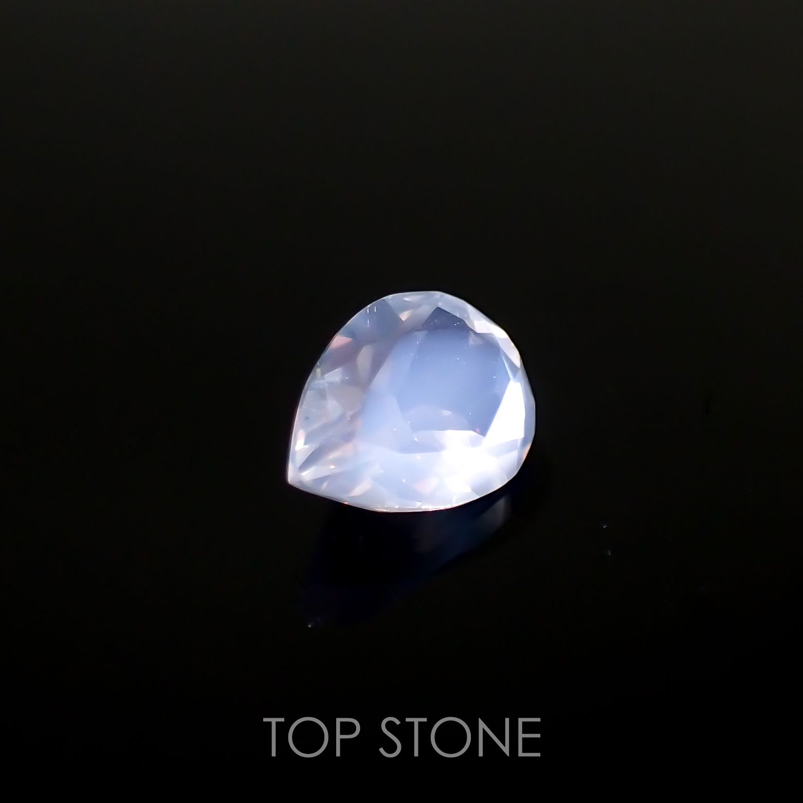 ムーンストーン(宝石名ムーンストーン)インド/スリランカ産 0.58ct 識別済[220515800]7x5mm前後