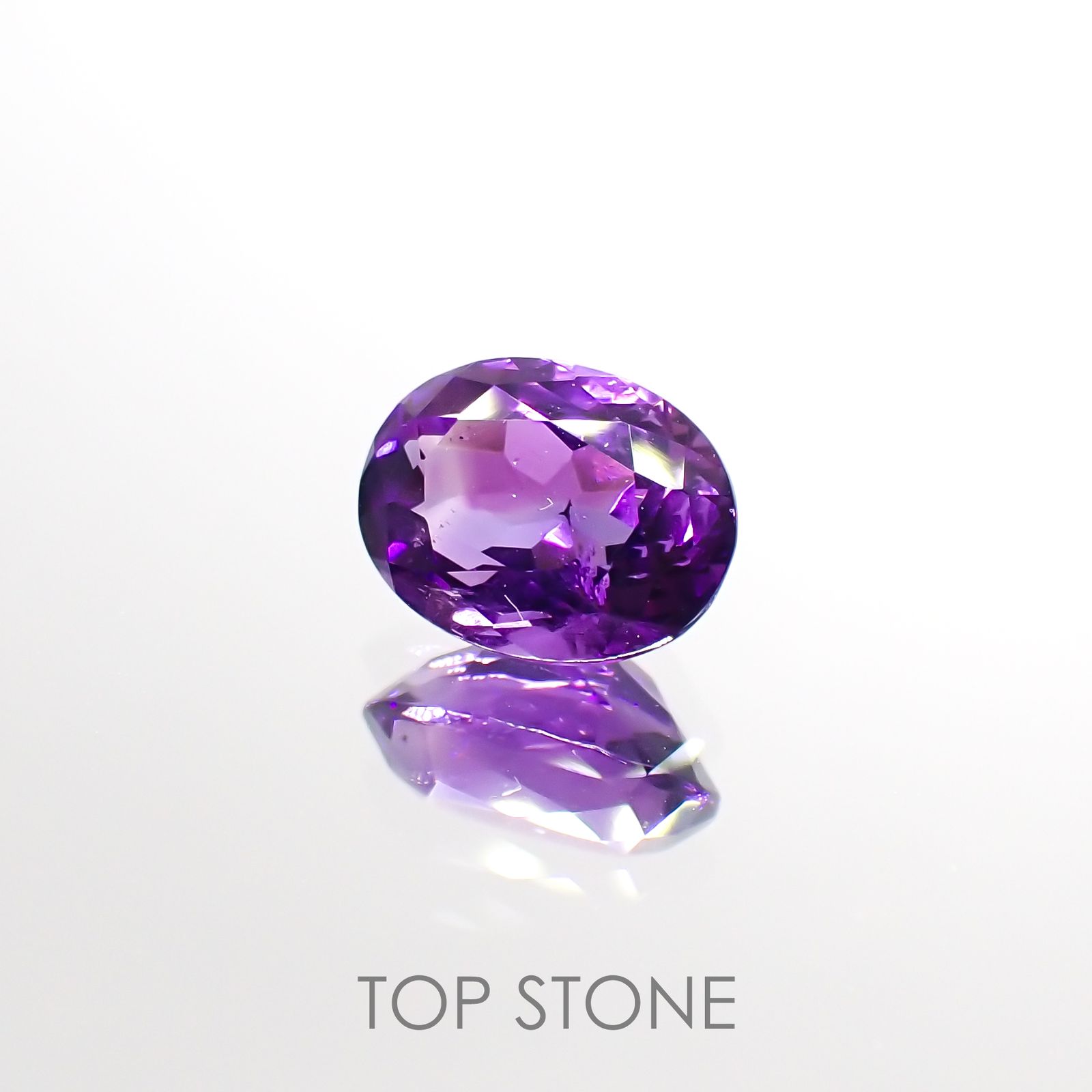 カラーシフトアメジスト(宝石名アメシスト)ブラジル/ウルグアイ産 1.28ct 識別済[220113978]8x6.1mm前後