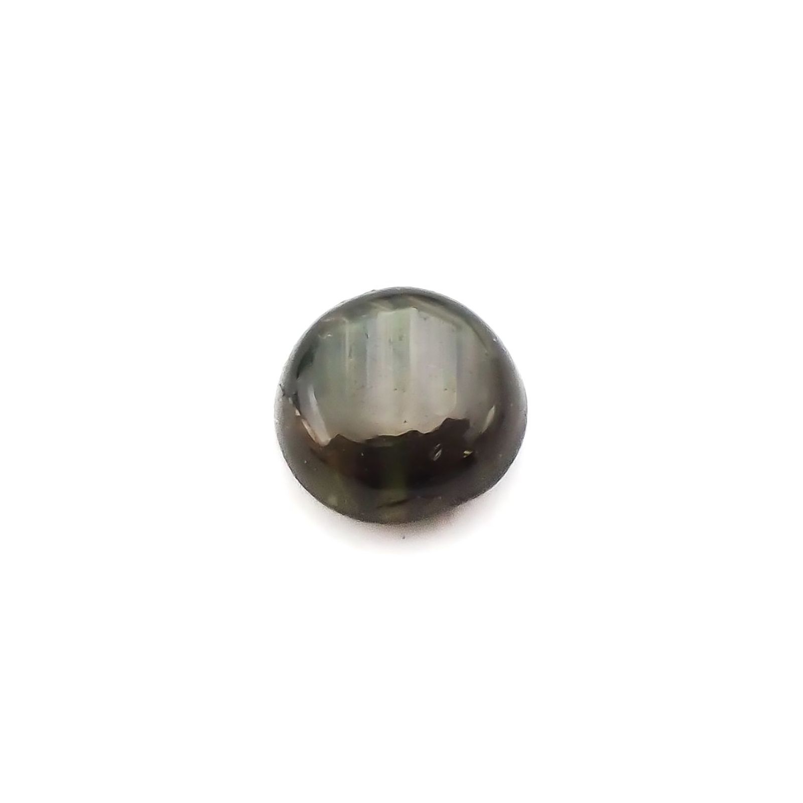 ゴールドシーンサファイア(宝石名シーン・サファイア)ケニア産 識別済 0.65ct / 4.8x4.7mm前後 [260816217]