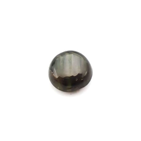 ゴールドシーンサファイア(宝石名シーン・サファイア)ケニア産 識別済 0.65ct / 4.8x4.7mm前後 [260816217]