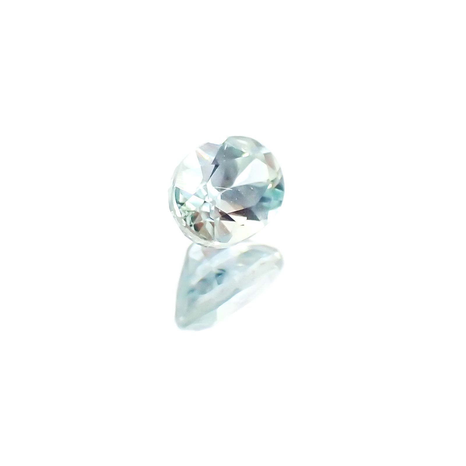 モンタナサファイア アメリカ産 ルース 0.21ct[20128019]3.7×2.8mm前後