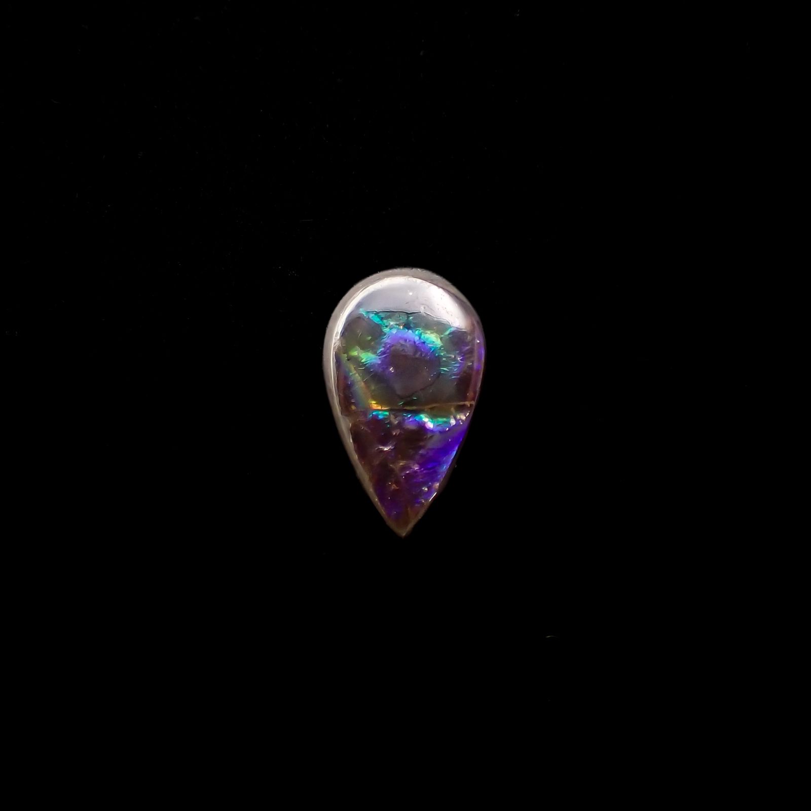 アンモライト トリプレット カナダ産 2.37ct[230823113]12x6.9mm前後