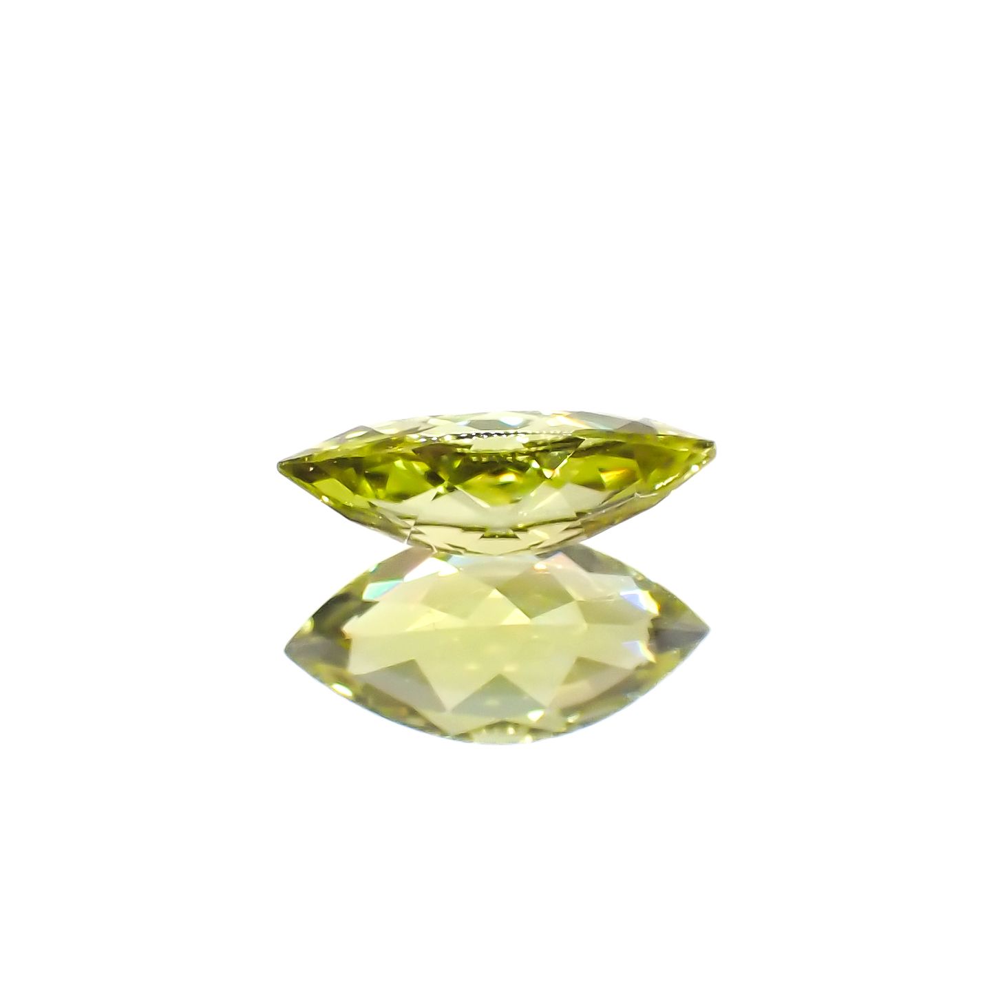 カナリートルマリン ザンビア・カナリー鉱山産 0.31ct[230823145]7x3.5mm前後