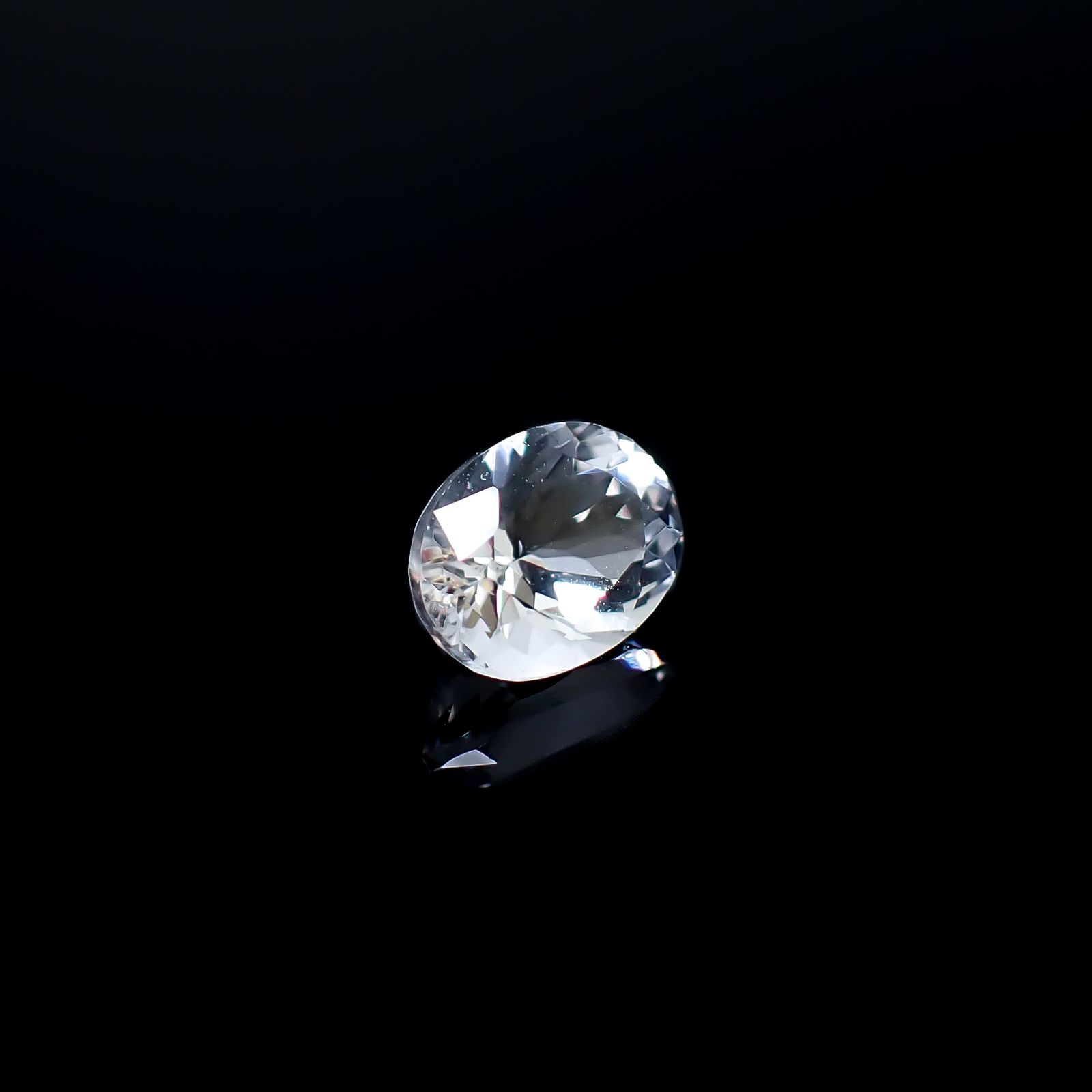 ハーキマーダイヤモンド アメリカ・ニューヨーク州産 0.83ct / 6.9x5.2mm前後 [260632485]