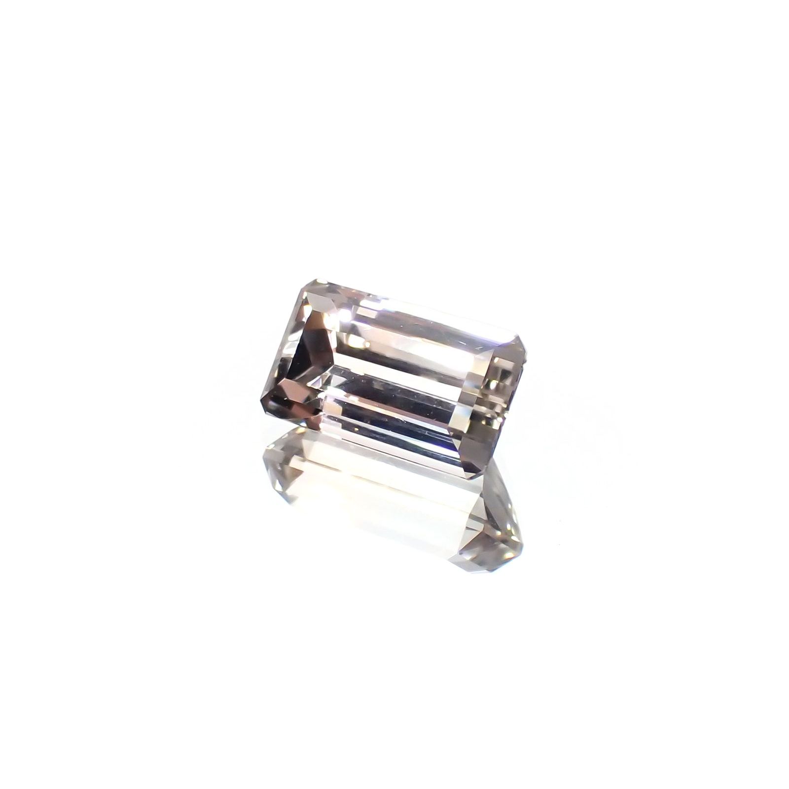 バイカラートパーズ ウクライナ産 2.56ct / 9.4x5.4mm前後 [231224892]