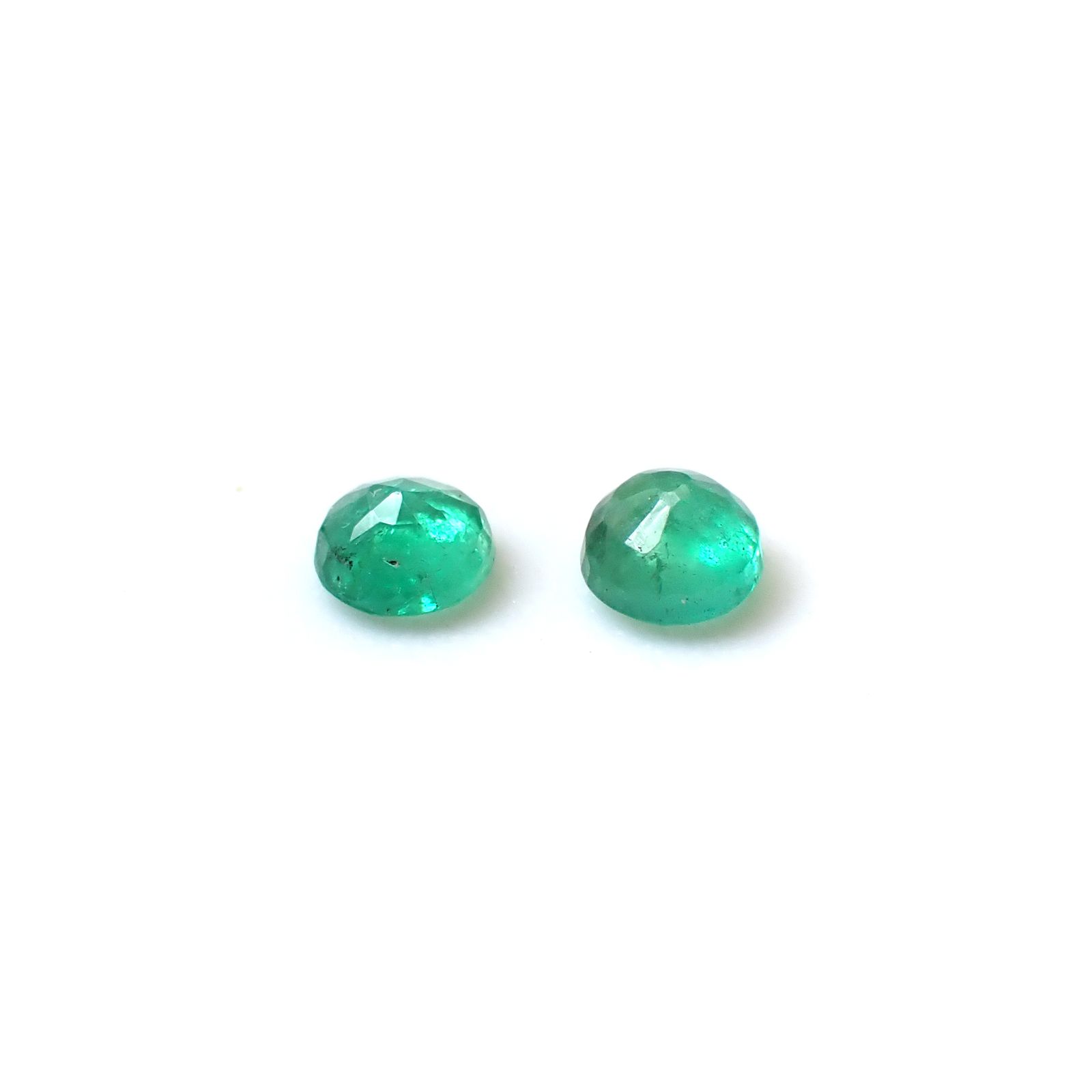 ◇ペアセット◇エメラルド コロンビア産 0.21ct(2pcs合計) [250430244]2.9x2.9mm前後