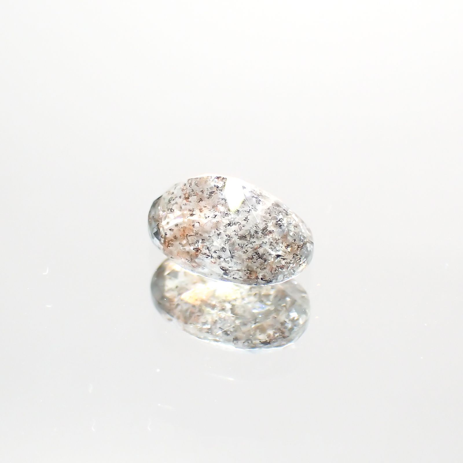 アベンチュリンアクアマリン ナイジェリア産 0.81[220114444]7x5mm前後