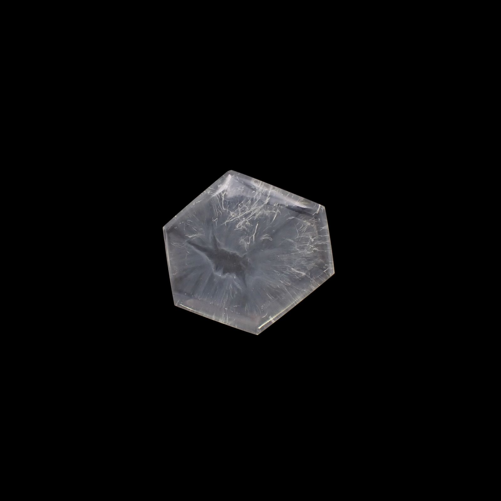 トラピッチェクォーツ 偏光板2枚付き コロンビア・ボヤカ産 30.52ct[230321111]26x23.2mm前後