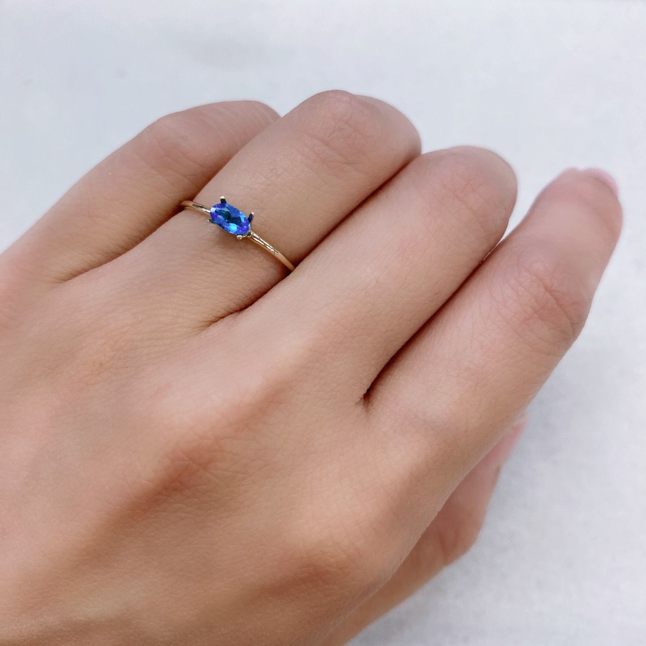 ネオンブルーアパタイト(宝石名アパタイト) ブラジル産 0.22ct 識別済 ...