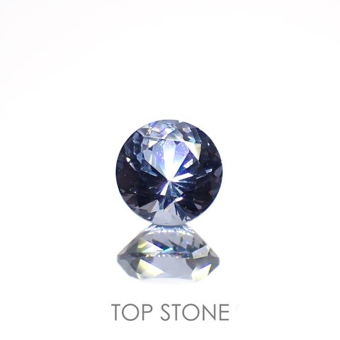 グレイッシュブルースピネル(宝石名スピネル)ビルマ/マダガスカル産 0.31ct 識別済[220817442]4x4mm前後