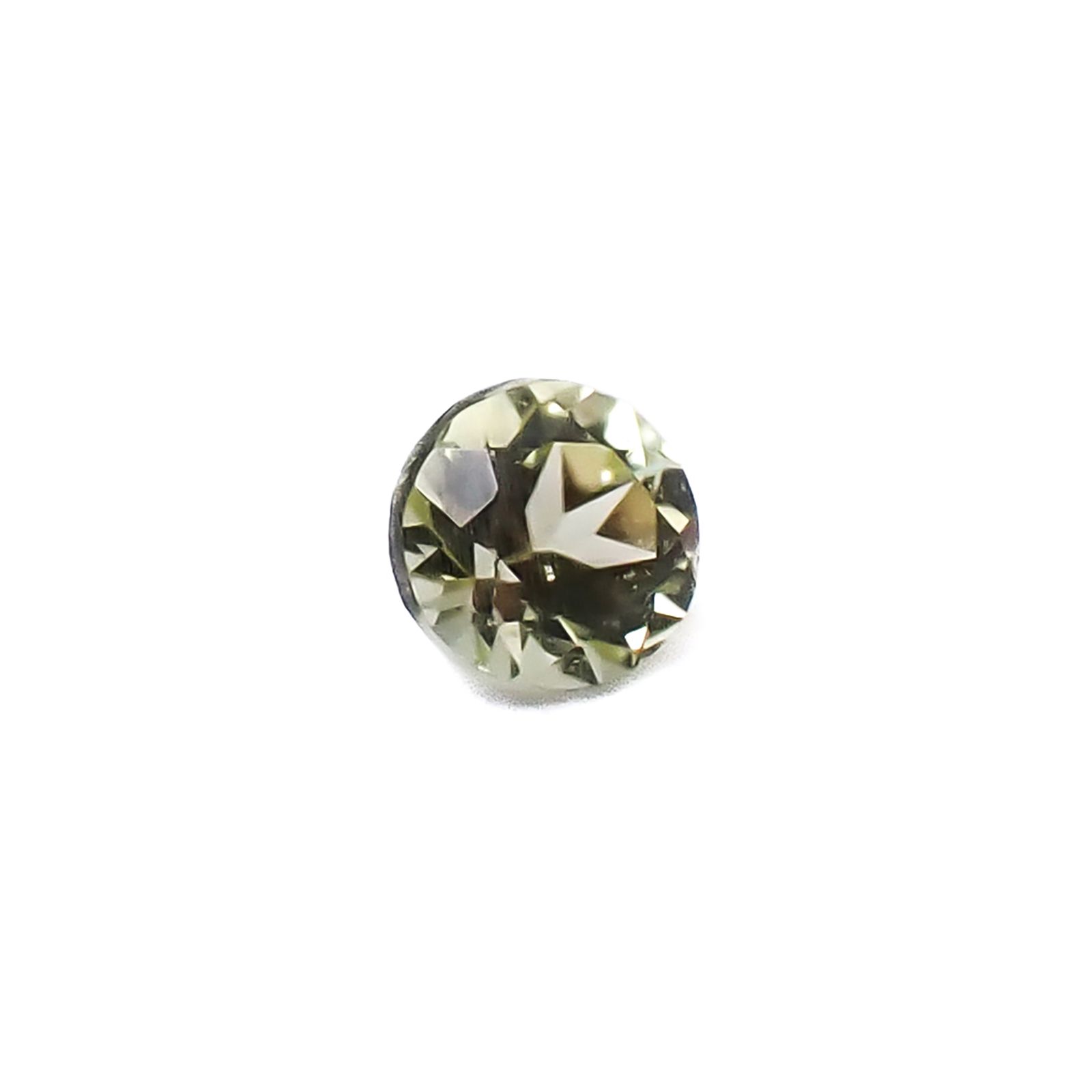 パラサイティックペリドット 採取地:ロシア・セイムチャン 0.024ct / 1.7x1.7mm前後 [260632350]