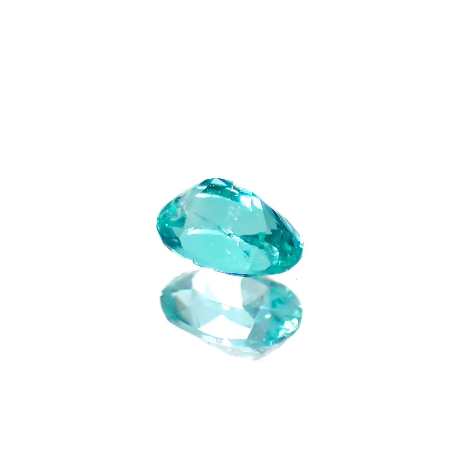 パライバトルマリン ブラジル・ムルング鉱山産 0.12ct[240928750]3.6x2.5mm前後