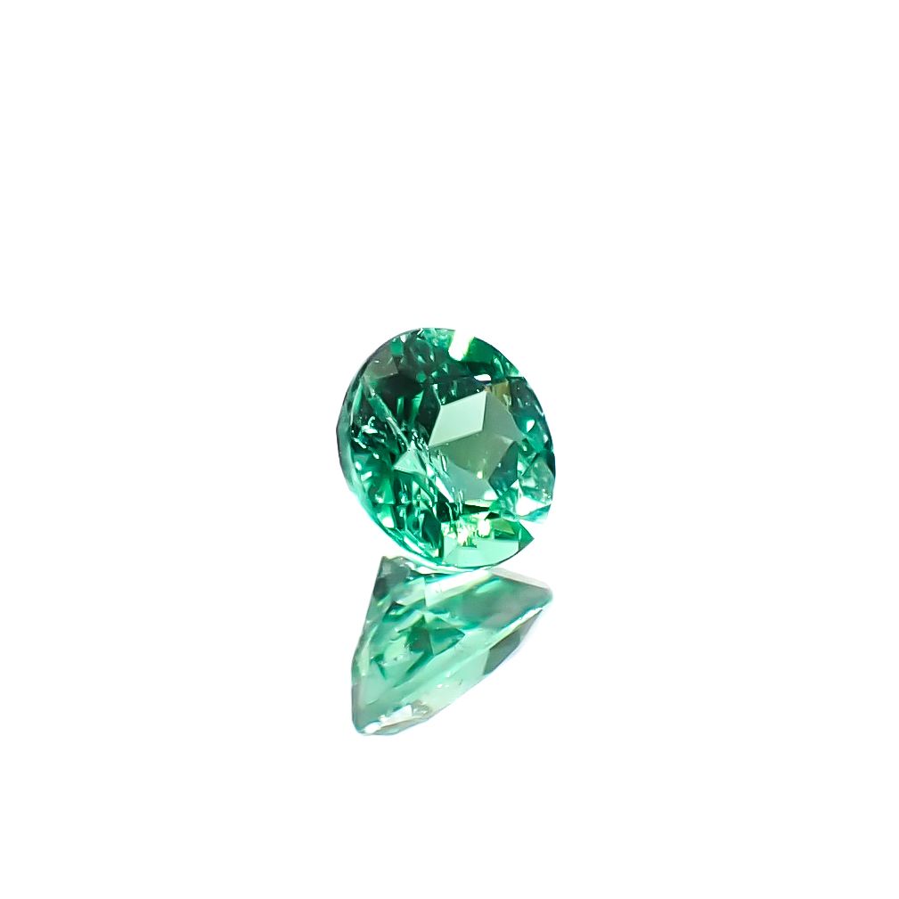 パライバトルマリン ブラジル・キントス鉱山産 0.18ct [241229542]3.5x3.5mm前後