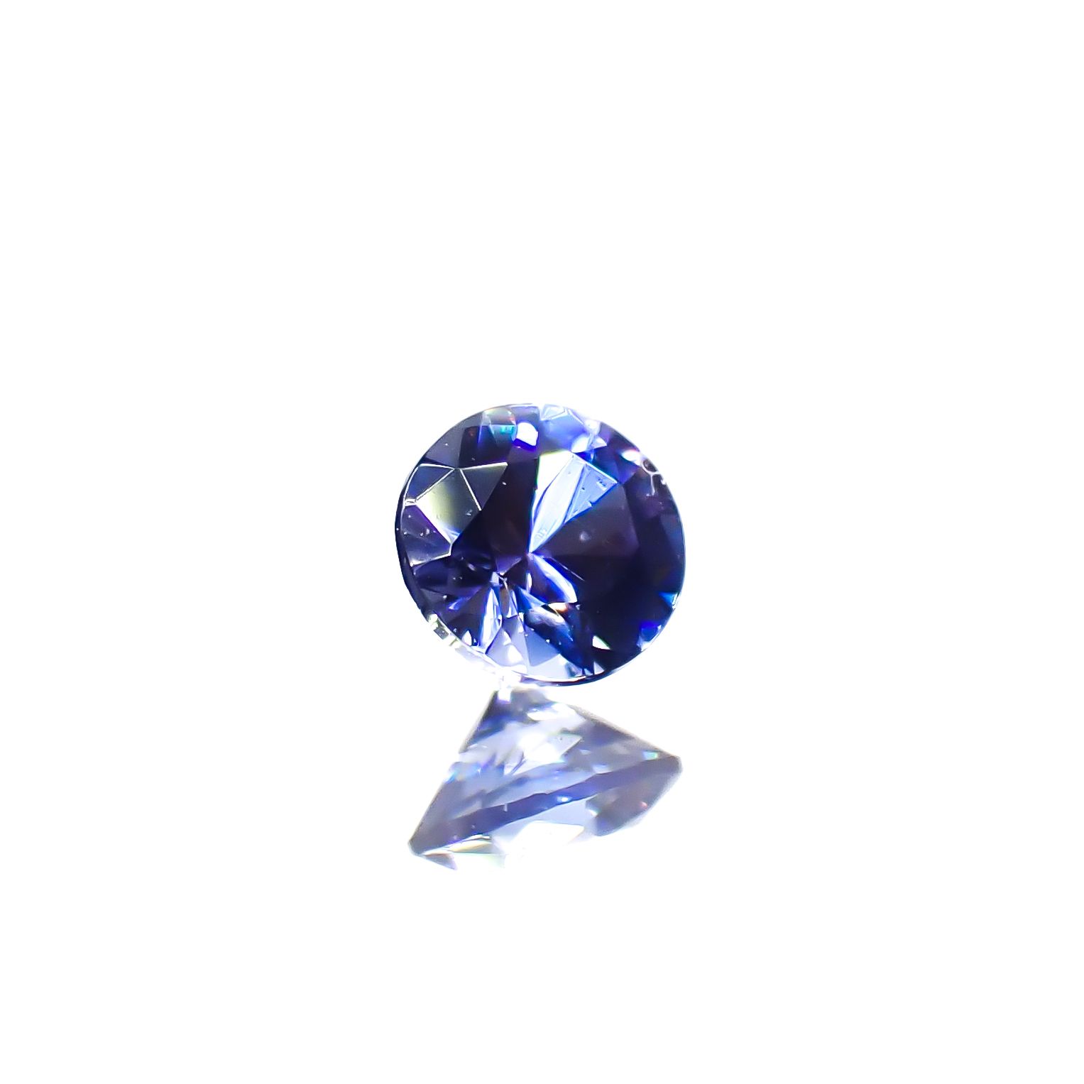 ベニトアイト アメリカ・カリフォルニア州産 0.084ct[240527386]2.6x2.6mm前後