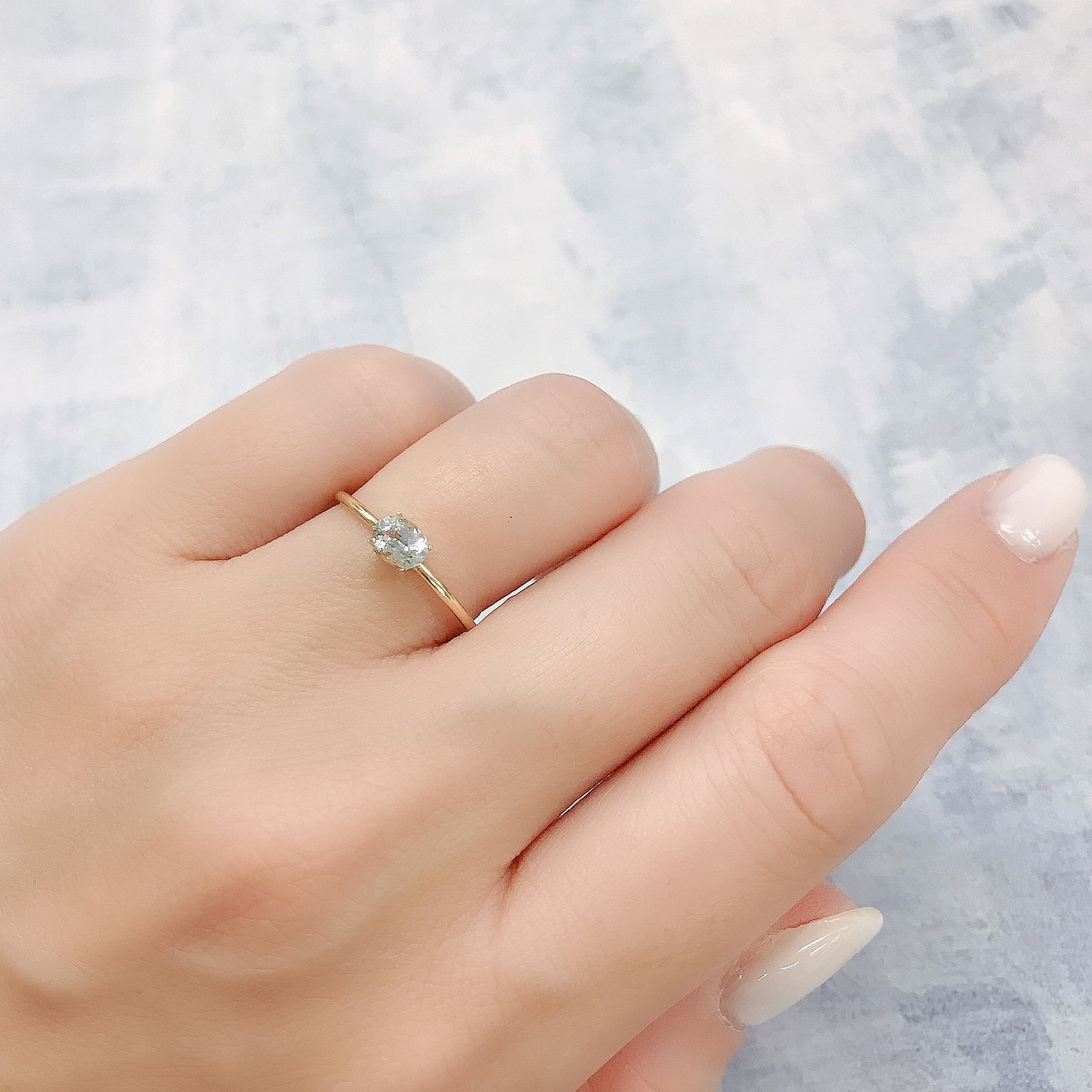 ジェレメジェバイト(宝石名エレメジェバイト)ナミビア産 0.33ct 識別済[220616459]5x3.6mm前後