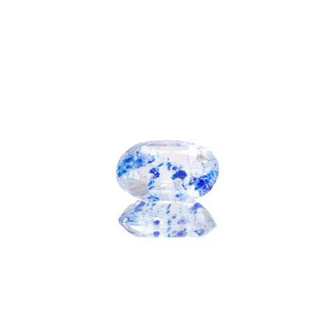 ラズライトインソーダライト フルオレッセンス アフガニスタン産 0.58ct [250530466]7.2x4.7mm前後