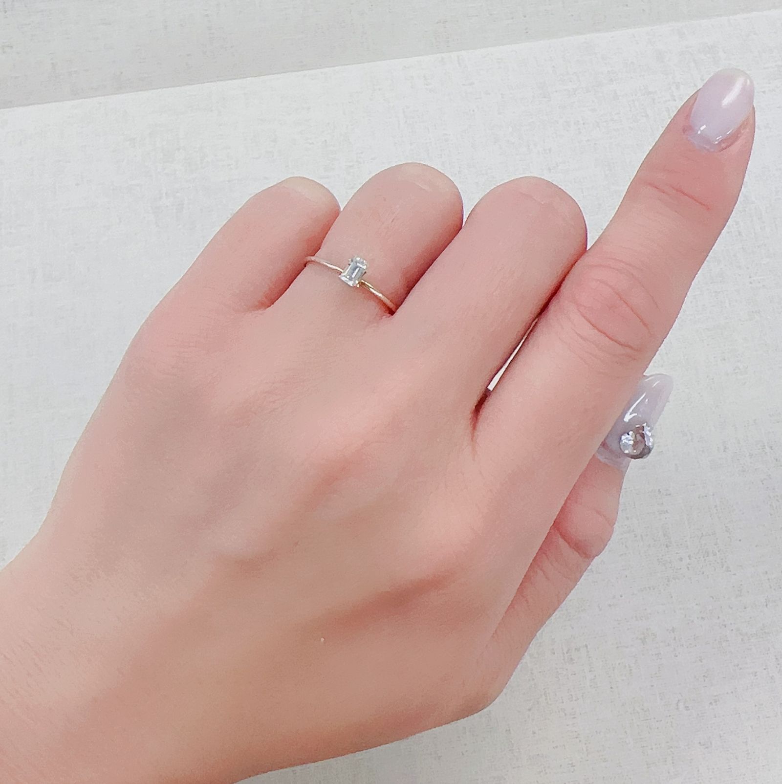 リューコガーネット ビルマ産 0.27ct[230421423]4.2x2.7mm前後