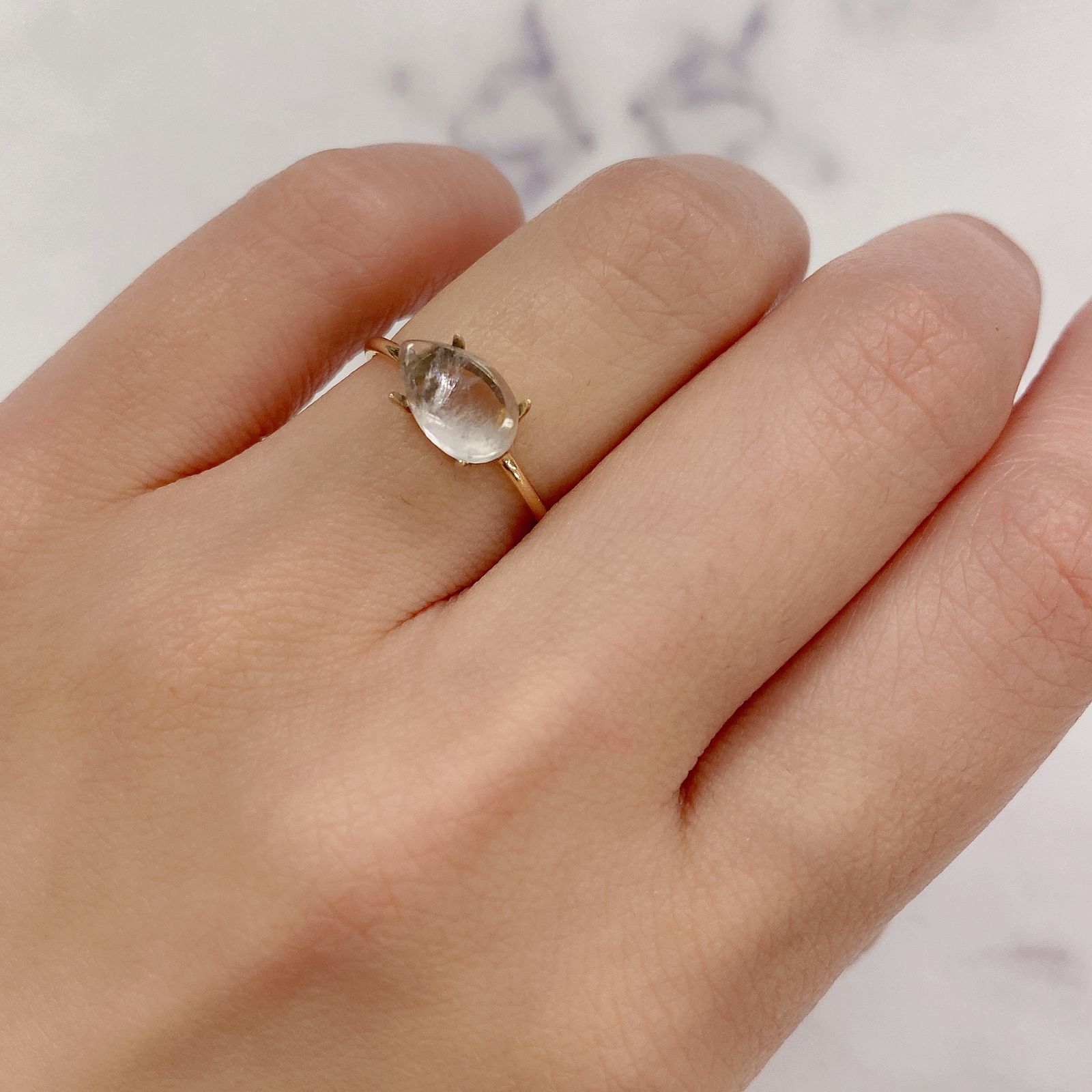 デンドリチッククォーツ ブラジル産 1.72ct[20106739]9×5.8mm前後