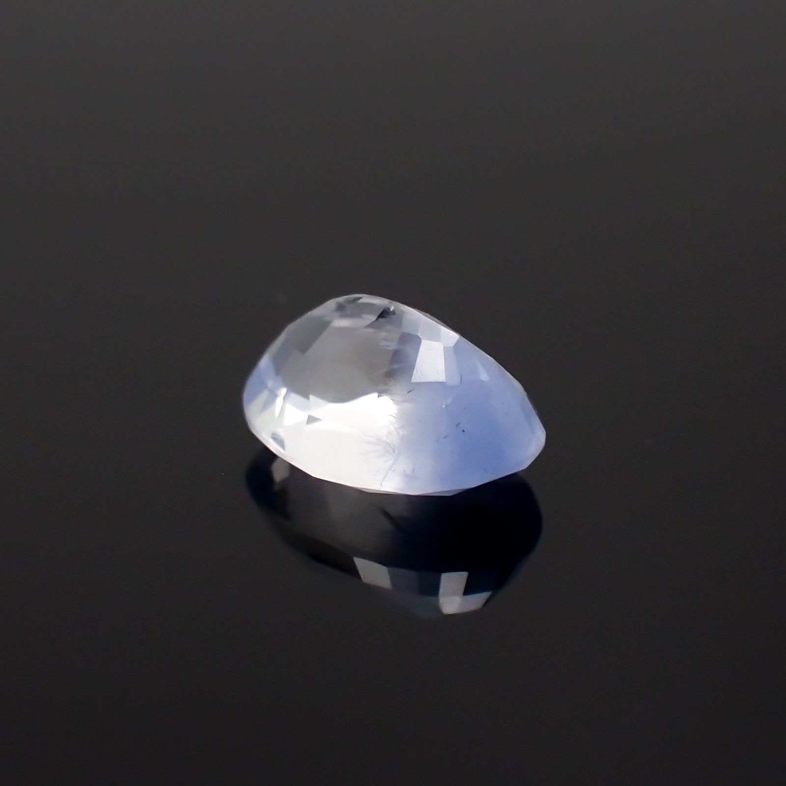 デュモルチェライトインクォーツ ブラジル産 2.45ct[231023585]10.4x7.6mm前後