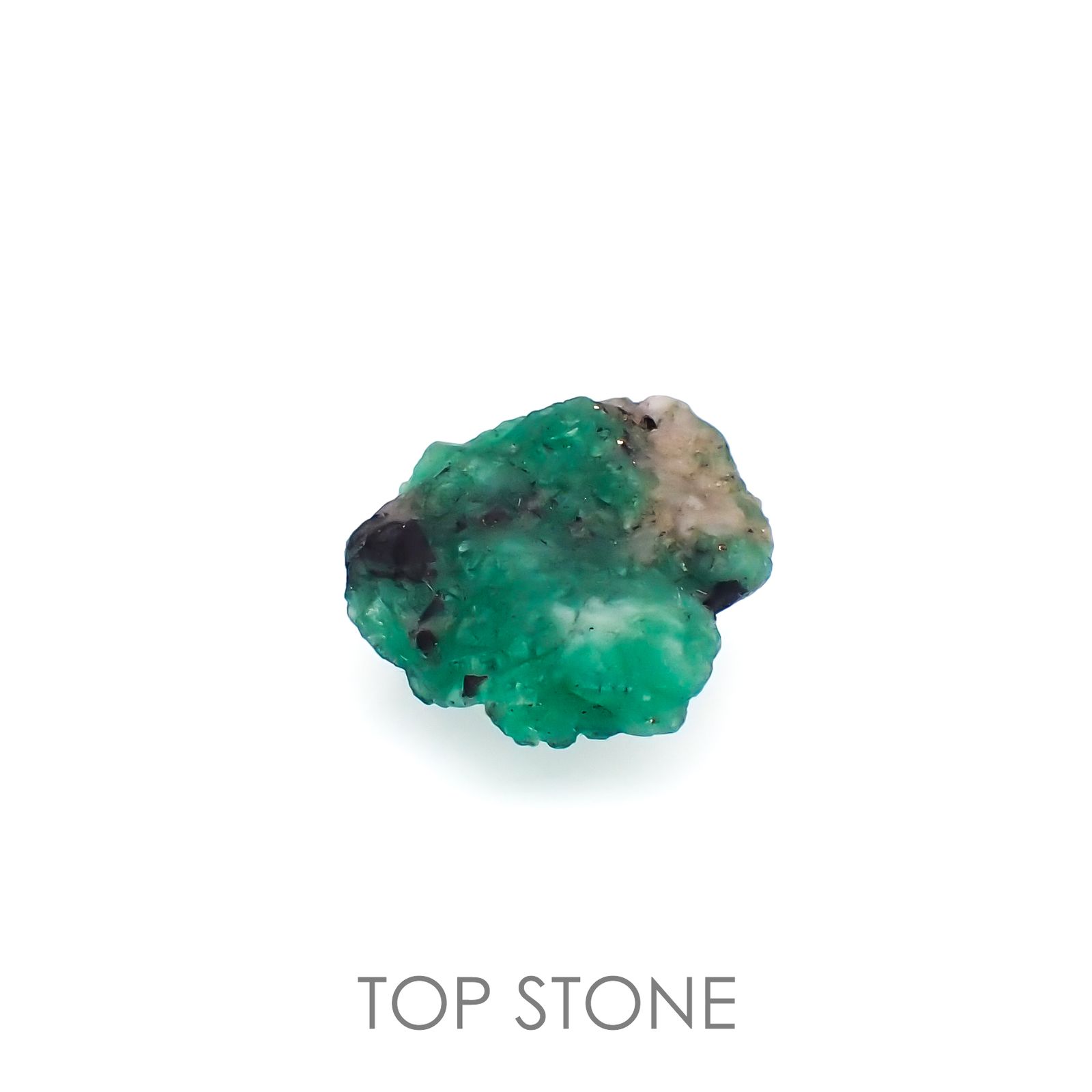 エメラルド原石 コロンビア産 9.53ct[220115506]15.7x14.9mm前後