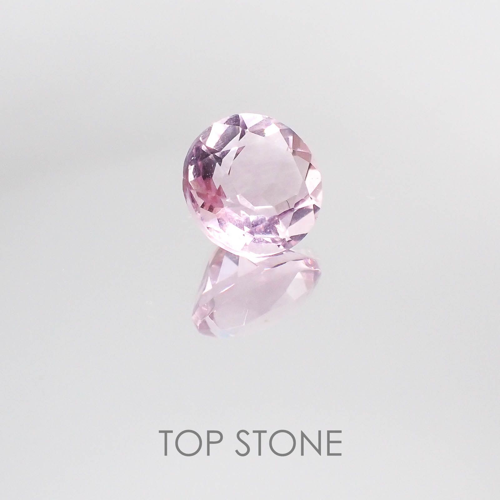 ピンクフローライト ブラジル産 ルース 4.72ct[20084732]10×10mm前後