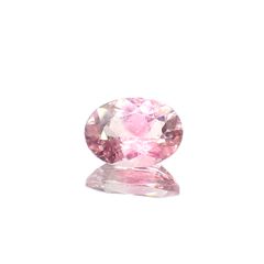 ピンククリスタルトルマリン(宝石名ピンク・トルマリン)コンゴ民主共和国産 1.17ct 識別済[230823230]8.1x6.1mm前後