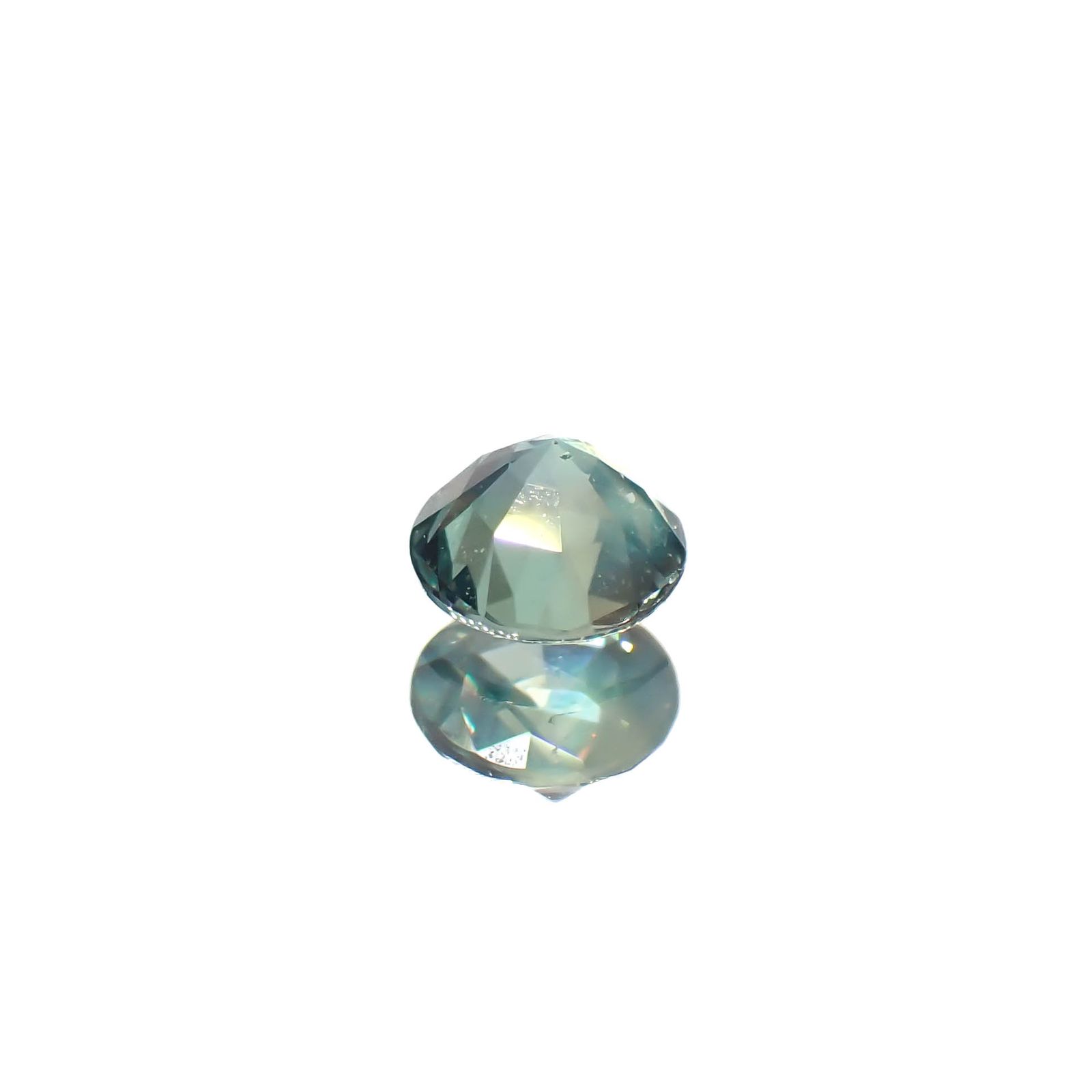シルキーアレキサンドライト ブラジル・ミナスジェライス州ヘマチタ鉱山産 0.11ct[240627965]2.9x2.9mm前後