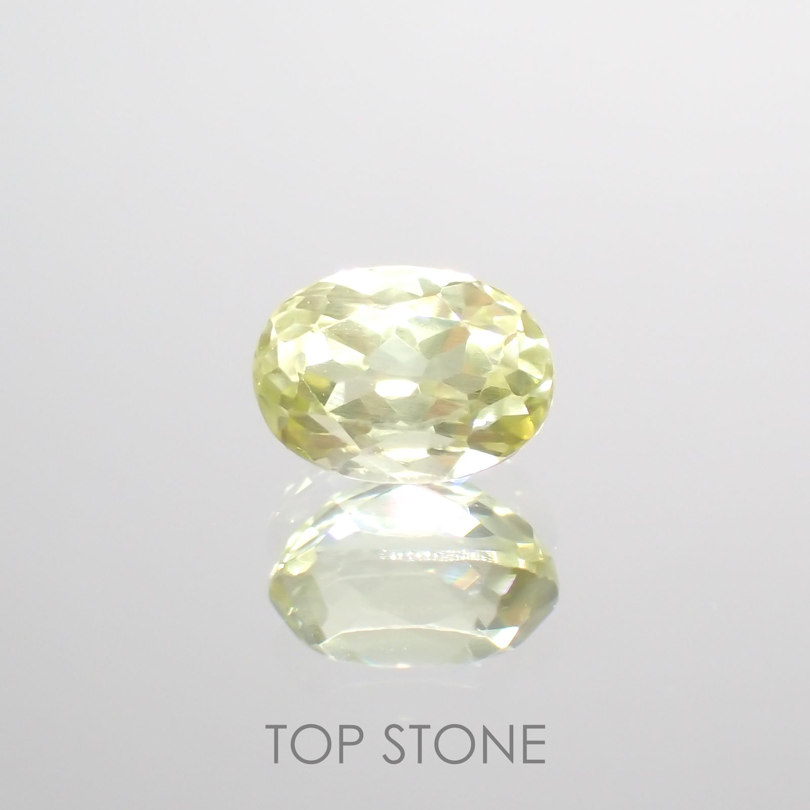 シリマナイト(宝石名シリマナイト) インド産 1.21ct 識別済[20128767]6.9×4.9mm前後